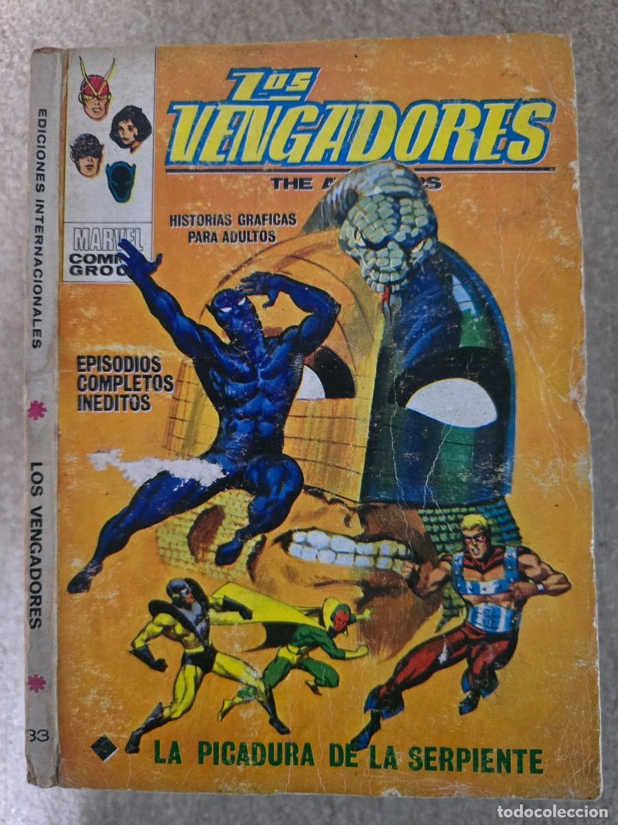 Comics: Los Vengadores 33.Vol.1 Vertice.25 ptas.