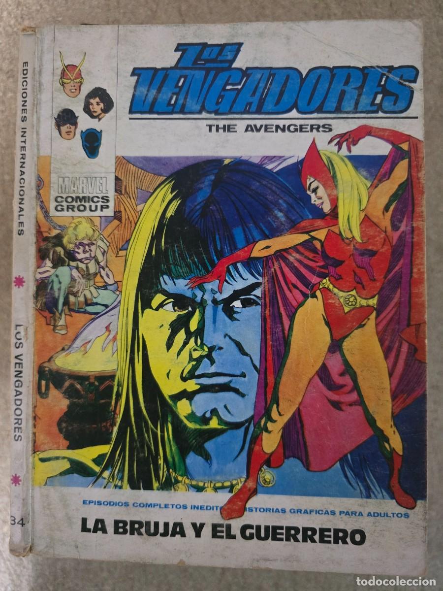 C&oacute;mics: Los Vengadores 34.Vol.1 Vertice.25 ptas.