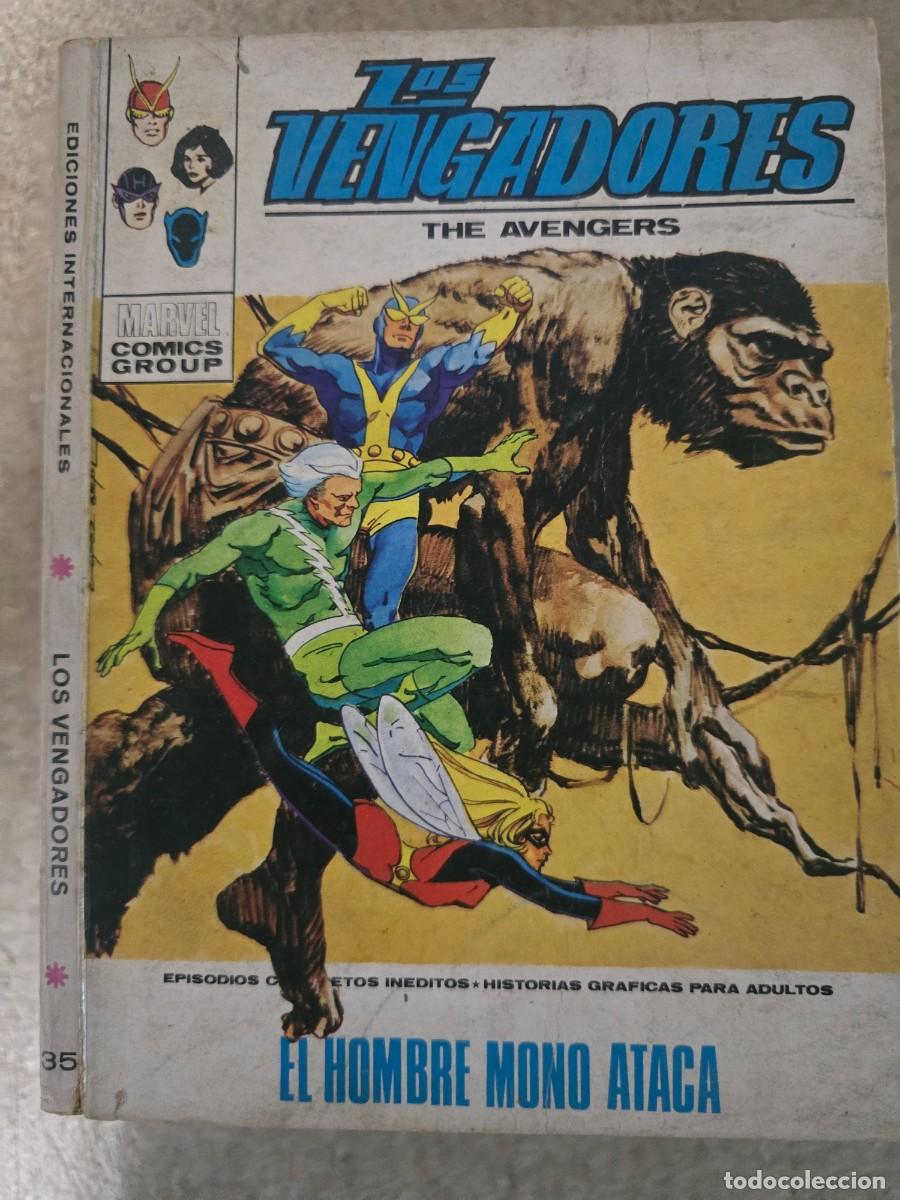 C&oacute;mics: Los Vengadores 35.Vol.1 Vertice.25 ptas.