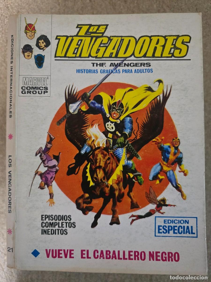 C&oacute;mics: Los Vengadores 21.Vol.1 Vertice.25 ptas.