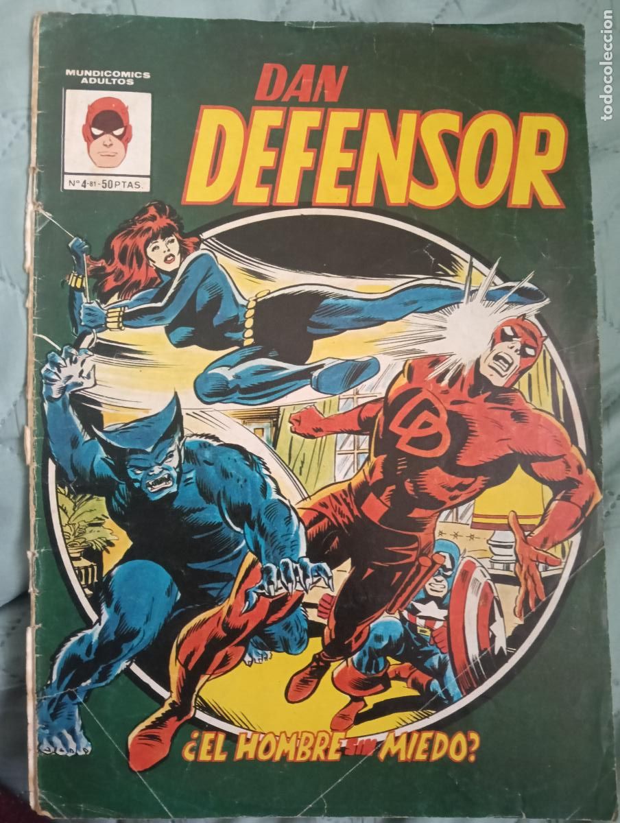 C&oacute;mics: DAN DEFENSOR N&ordm; 4 EDICIONES VERTICE