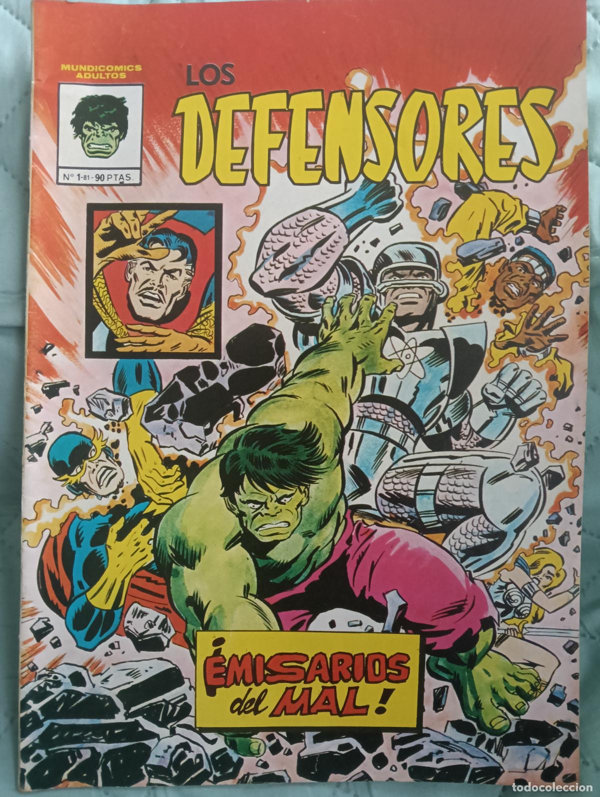 C&oacute;mics: LOS DEFENDORES N&ordm; 1 EDICIONES VERTICE