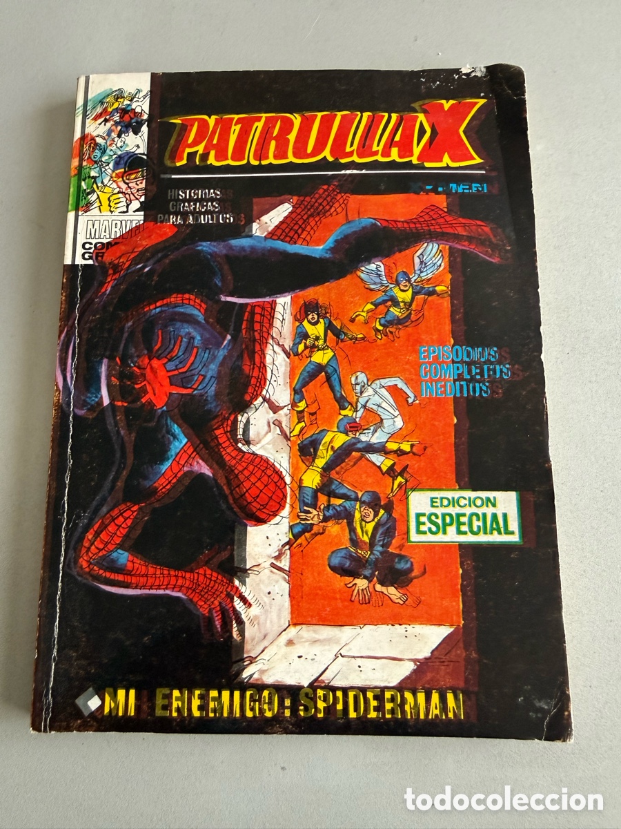 C&oacute;mics: PATRULLA X. V&eacute;rtice V 1. Taco. N 16. Mi Enemigo Spiderman