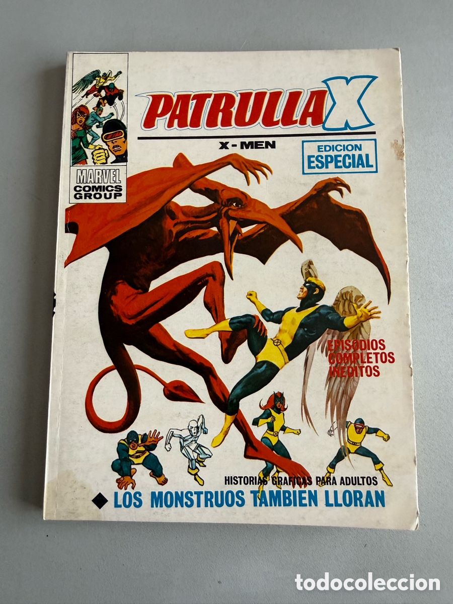 C&oacute;mics: PATRULLA X. V&eacute;rtice. V 1. Taco. N 28. Los Monstruos tambi&eacute;n lloran. Buen Estado !