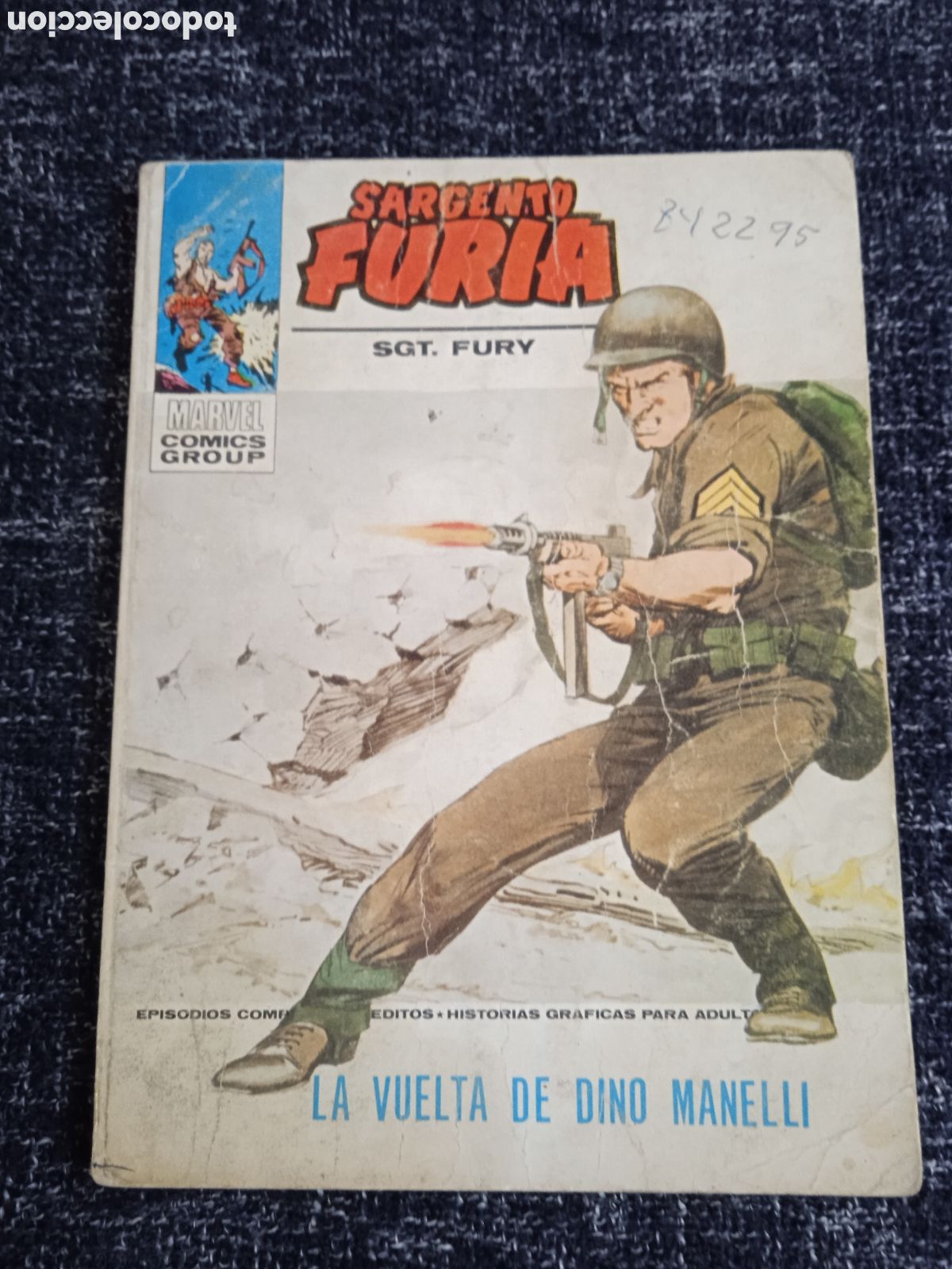 C&oacute;mics: SARGENTO FURIA , VOL 1 N&ordm; 21 VERTICE -TACO - Foto 1