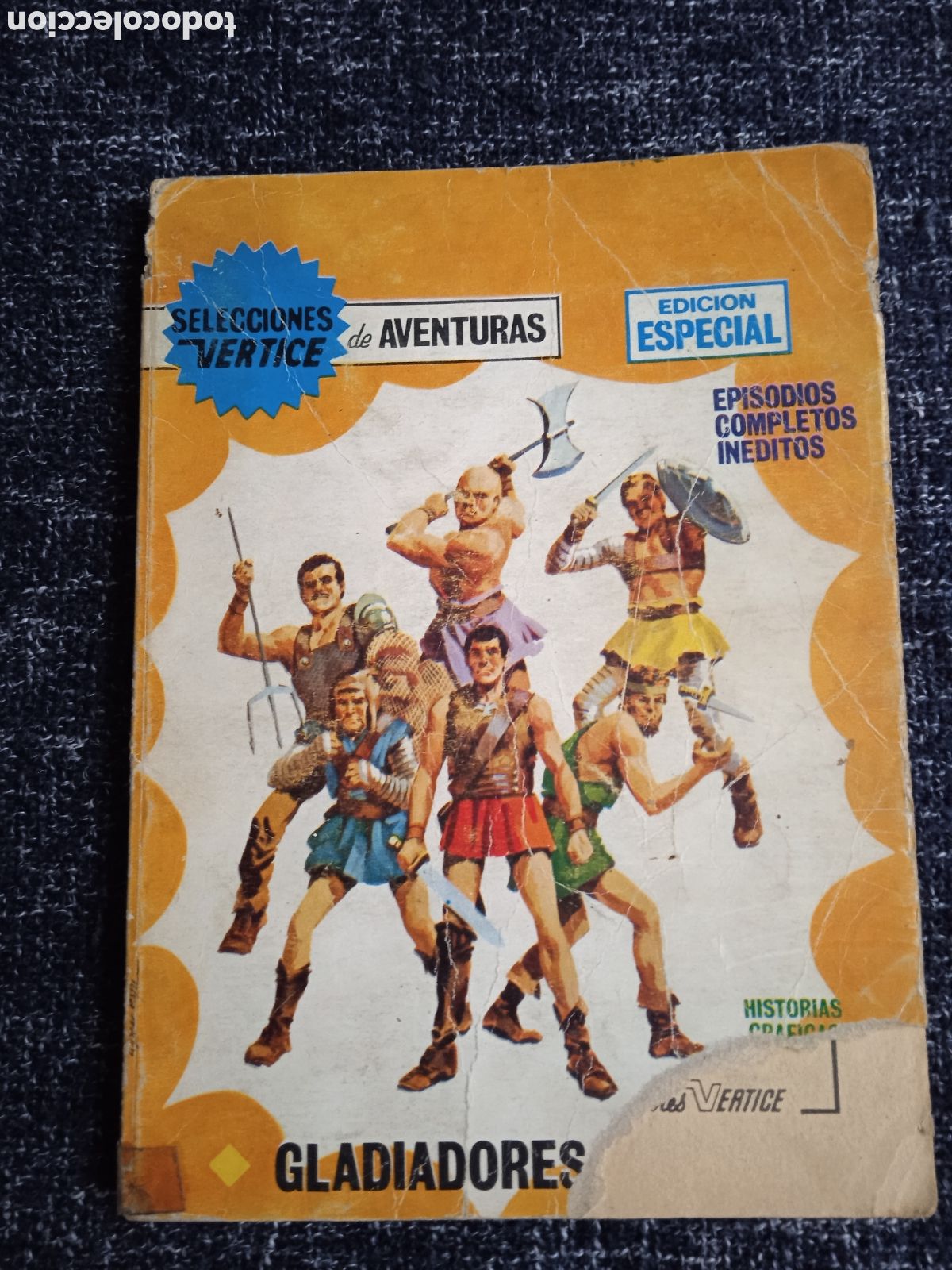 C&oacute;mics: SELECCIONES VERTICE DE AVENTURAS , VOL 1 N&ordm; 59 , GLADIADORES, EDICION ESPECIAL -VERTICE TACO