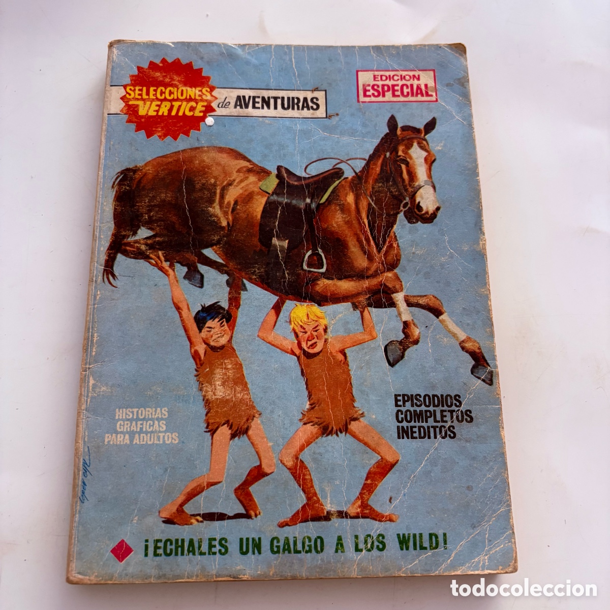 C&oacute;mics: SELECCIONES VERTICE DE AVENTURAS N&ordm; 61 ECHALES UN GALGO A LOS WILD TACO