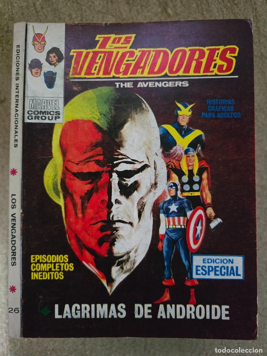 C&oacute;mics: Los Vengadores 26.Vol.1 Vertice.25 ptas.