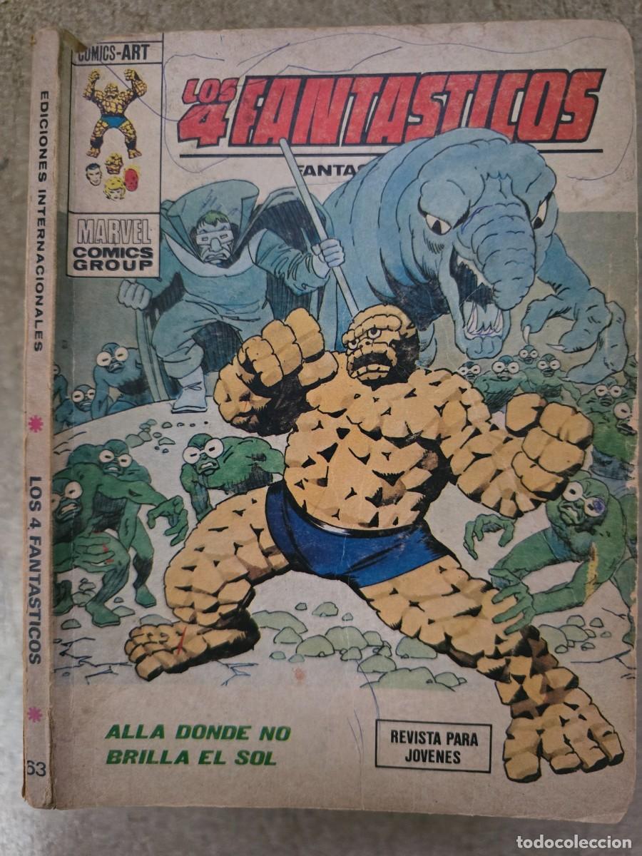 Comics: Los 4 Fantasticos 63. Vol.1 Vertice.30 ptas.