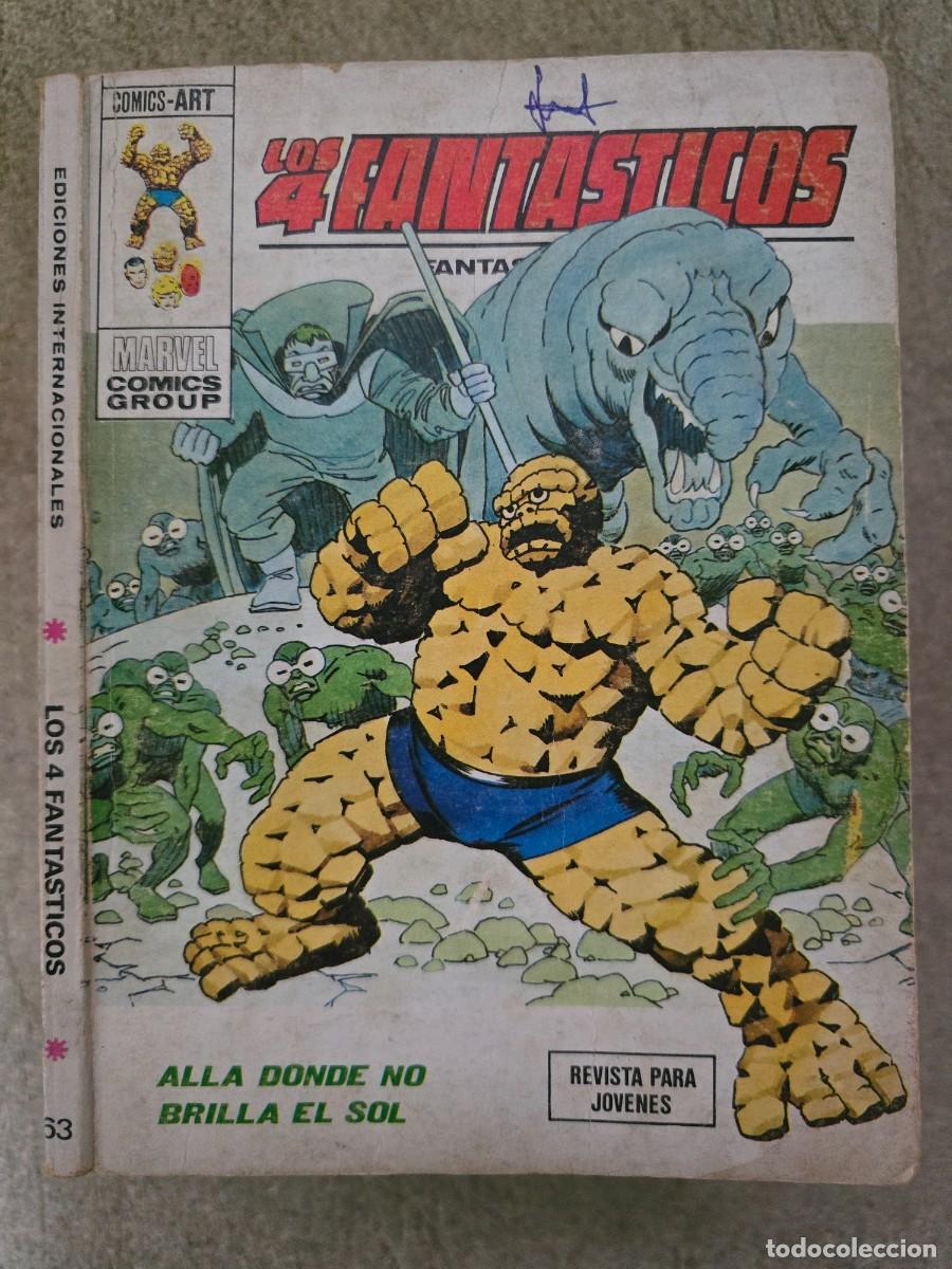 Comics: Los 4 Fantasticos 63. Vol.1 Vertice.30 ptas.