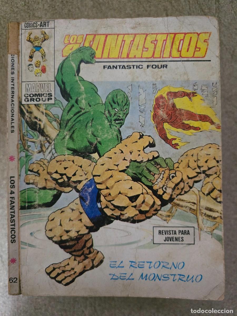 Comics: Los 4 Fantasticos 62. Vol.1 Vertice.30 ptas.