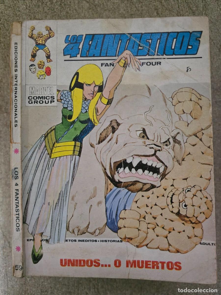 Comics: Los 4 Fantasticos 59. Vol.1 Vertice.30 ptas.
