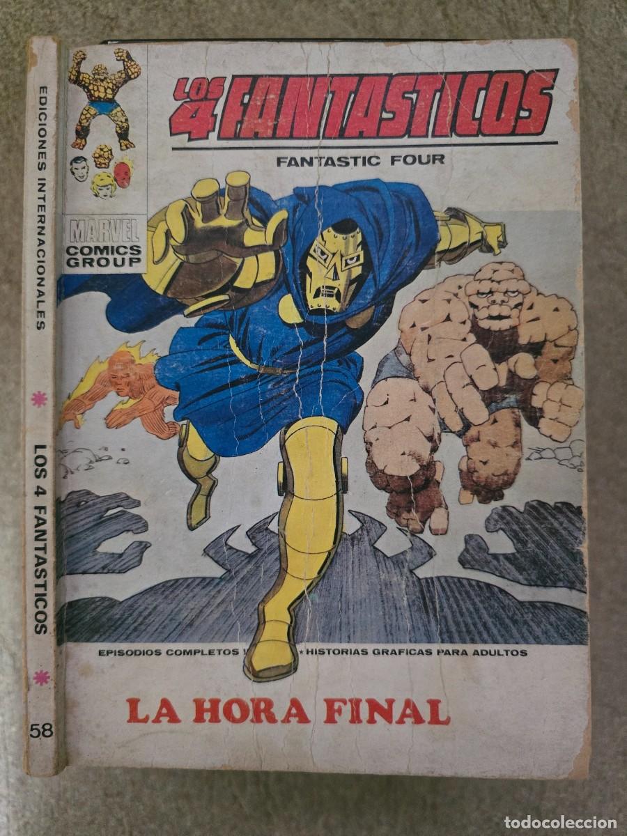 Comics : Los 4 Fantasticos 58. Vol.1 Vertice.30 ptas.