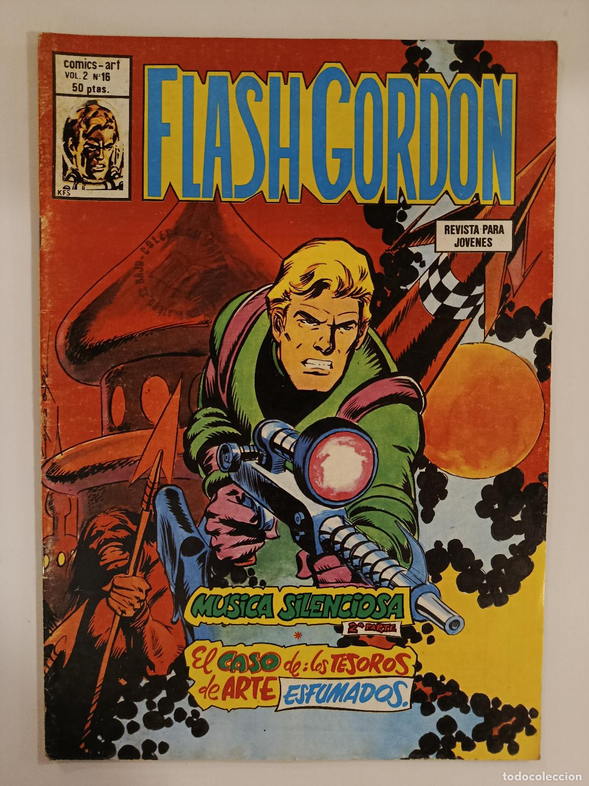 Comics : FLASH GORDON VOLUMEN 2 N&ordm; 16. M&Uacute;SICA SILENCIOSA 2&ordm; PARTE