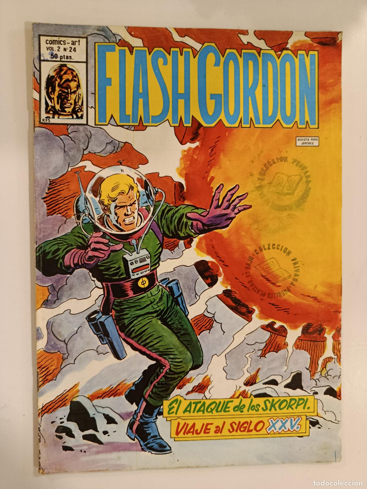 C&oacute;mics: FLASH GORDON VOLUMEN 2 N&ordm; 24. EL ATAQUE DE LOS SKORPI - Foto 1