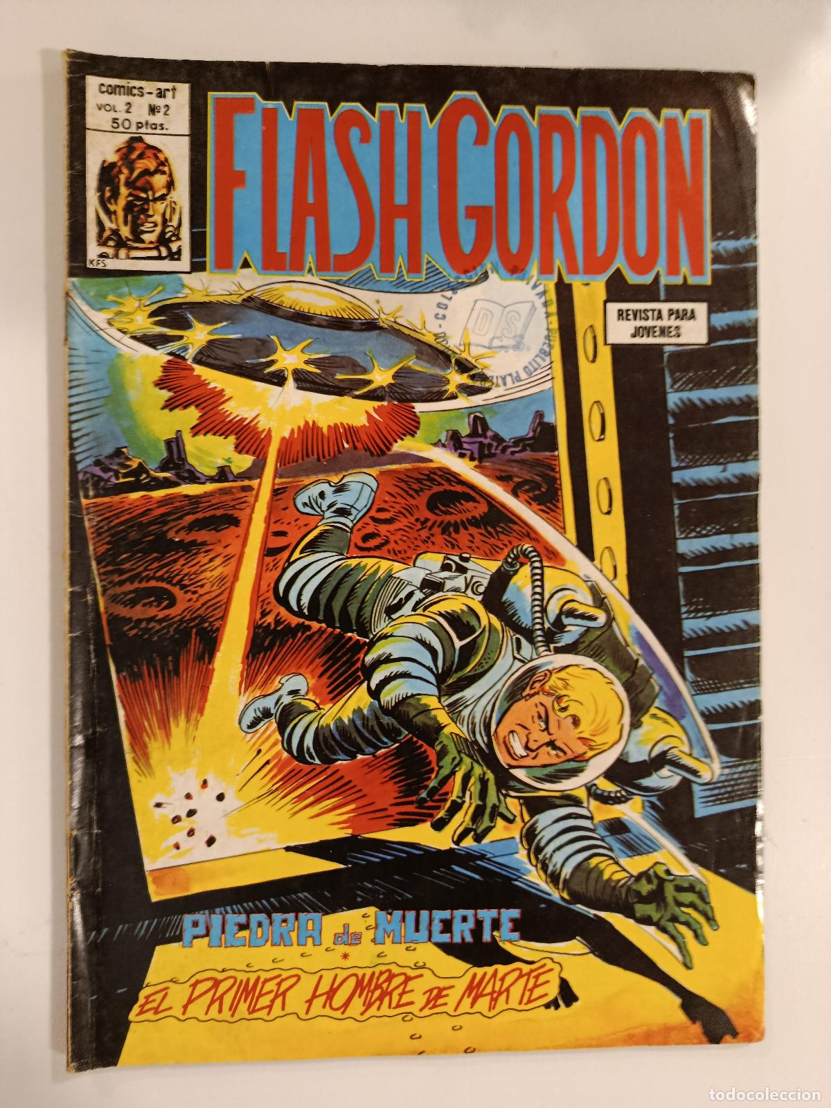 C&oacute;mics: FLASH GORDON VOLUMEN 2 N&ordm; 2. PIEDRA DE MUERTE - Foto 1