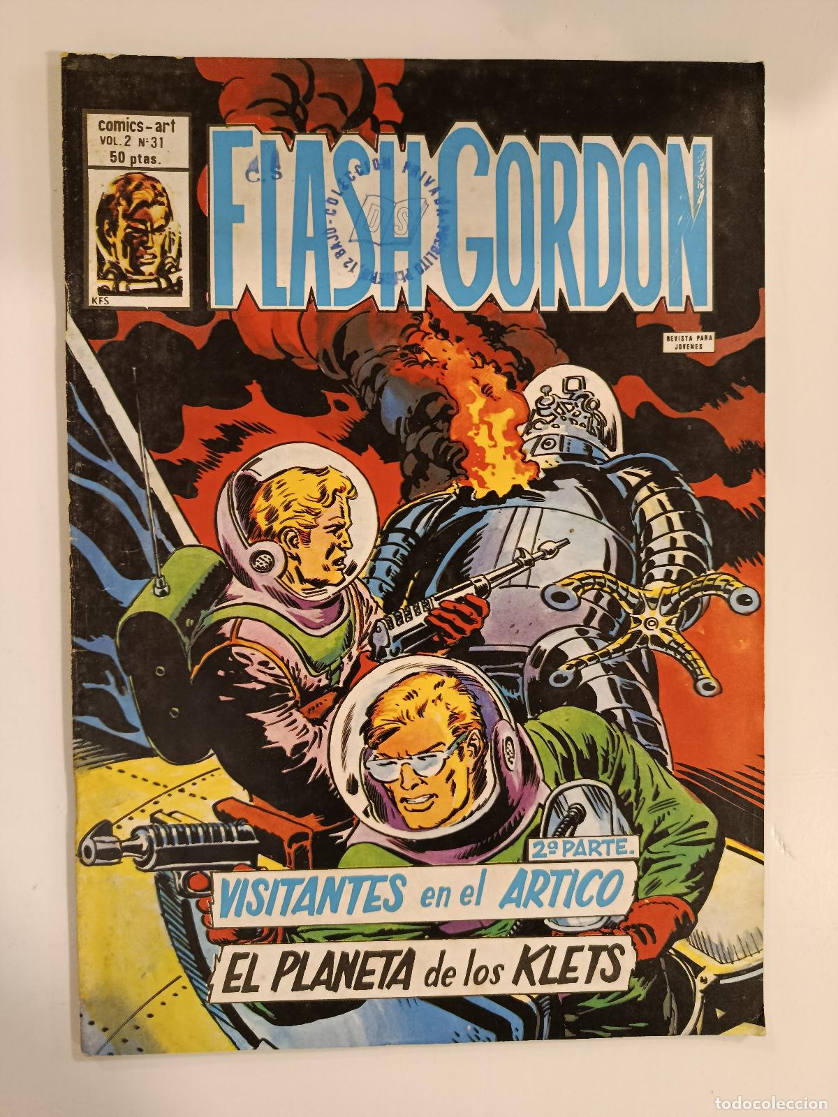 C&oacute;mics: FLASH GORDON VOLUMEN 2 N&ordm; 31. VISITANTES EN EL &Aacute;RTICO 2&ordf; PARTE