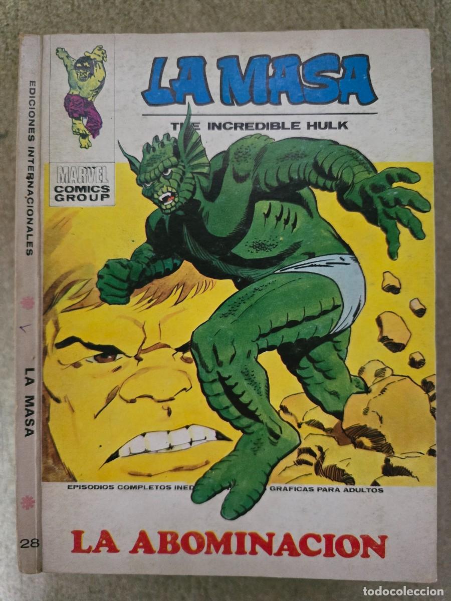 C&oacute;mics: La Masa 28. Vol.1 Vertice.25 ptas.