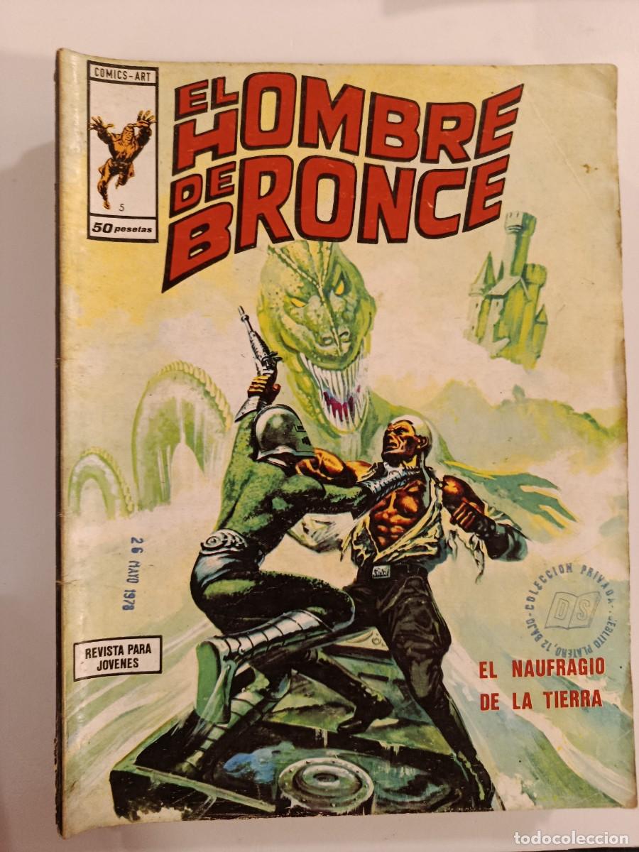 Comics : EL HOMBRE DE BRONCE 5. EL NAUFRAGIO DE LA TIERRA