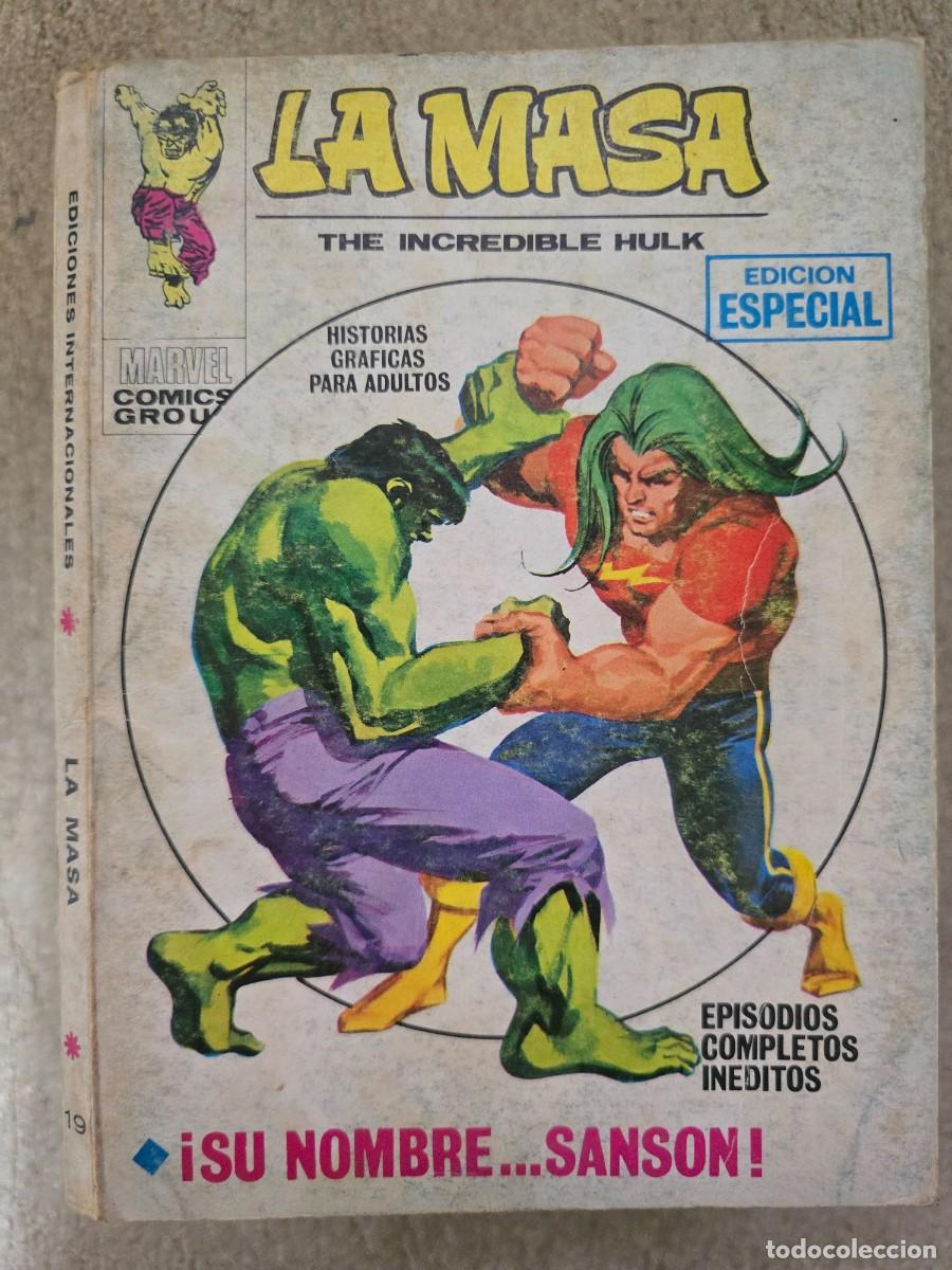 C&oacute;mics: La Masa 19. Vol.1 Vertice.25 ptas.