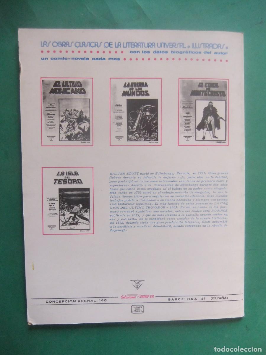 C&oacute;mics: IVANHOE MUNDI COMIC CLASICOS VERTICE - Foto 2