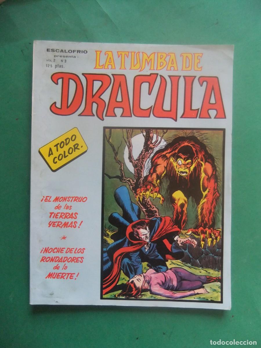 C&oacute;mics: ESCALOFRIO PRESENTA LA TUMBA DE DRACULA VOL 2 N&ordm; 3 VERTICE