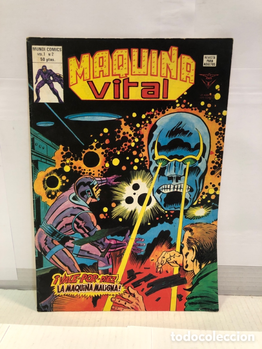 Comics : M&aacute;quina Vital. Vol&deg; 1. N&deg; 2