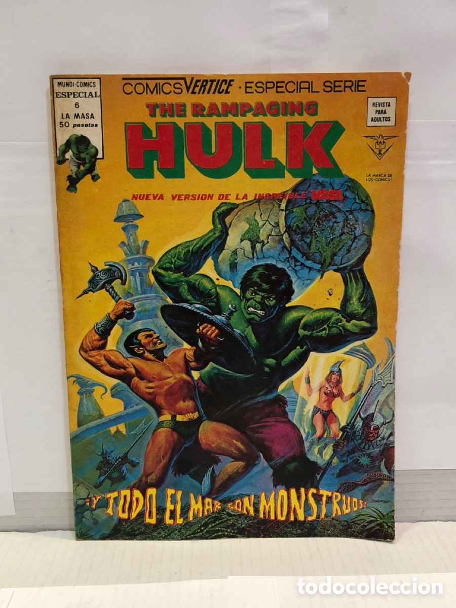 Comics : The Rampaging Hulk. Especial 6