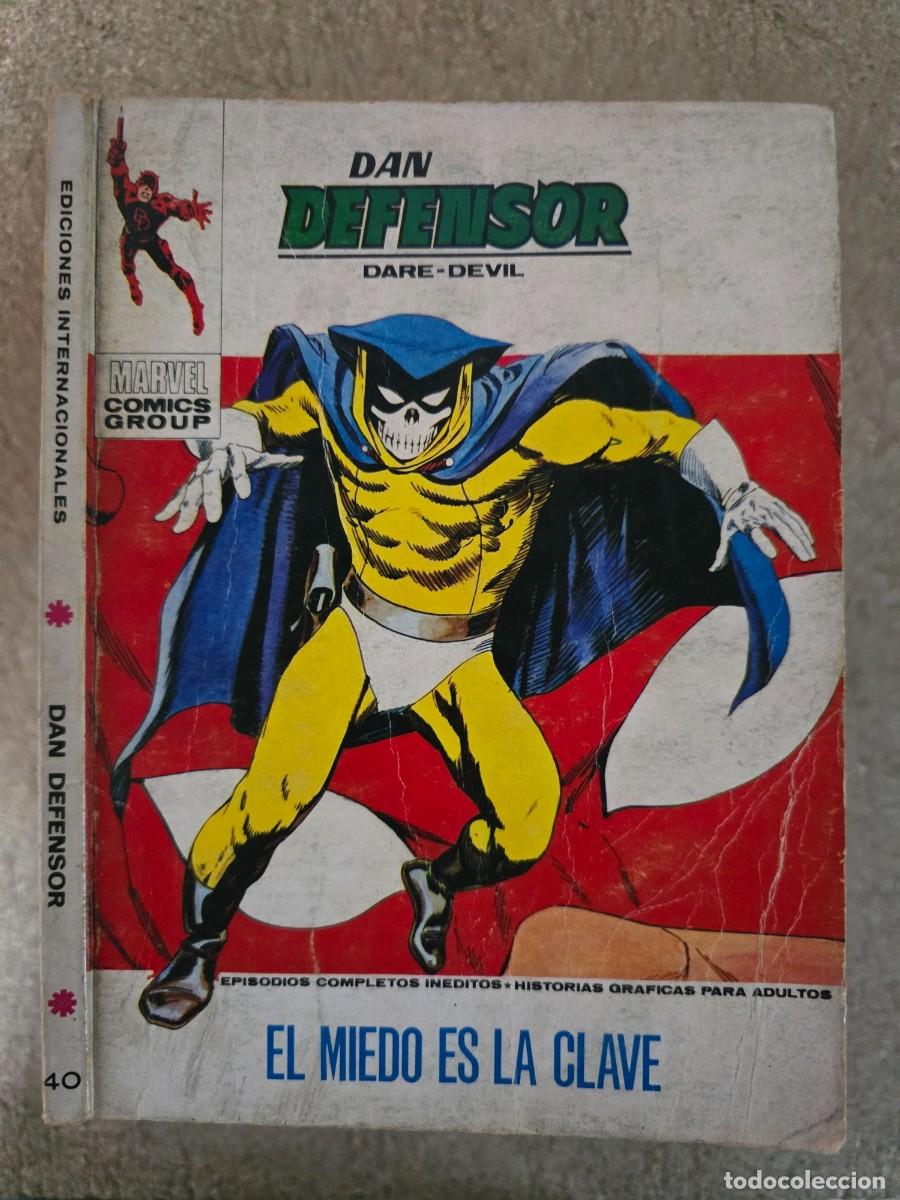 C&oacute;mics: Dan Defensor 40 Vol 1.Vertice.25 ptas.