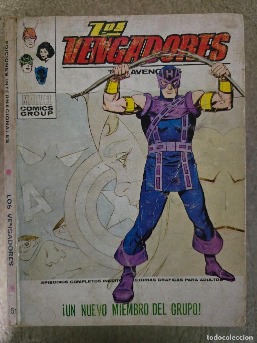 C&oacute;mics: Los Vengadores 51 Vol 1.Vertice.30 ptas.