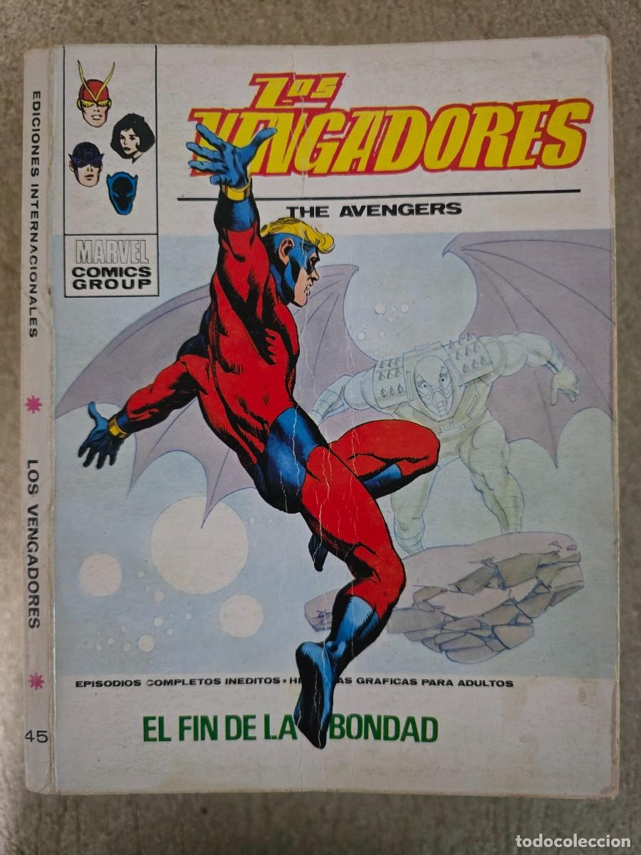 C&oacute;mics: Los Vengadores 45 Vol 1.Vertice.30 ptas.