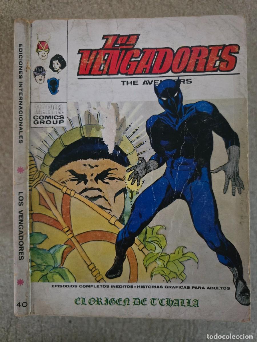 C&oacute;mics: Los Vengadores 40 Vol 1.Vertice.25 ptas.
