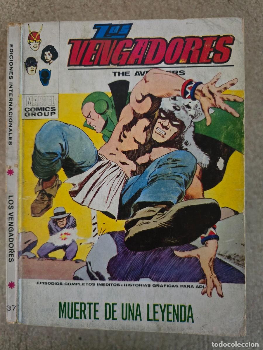 C&oacute;mics: Los Vengadores 37 Vol 1.Vertice.25 ptas.