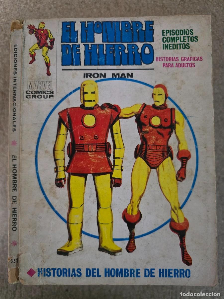 C&oacute;mics: El Hombre De Hierro 21 Vol 1.Vertice.25 ptas.