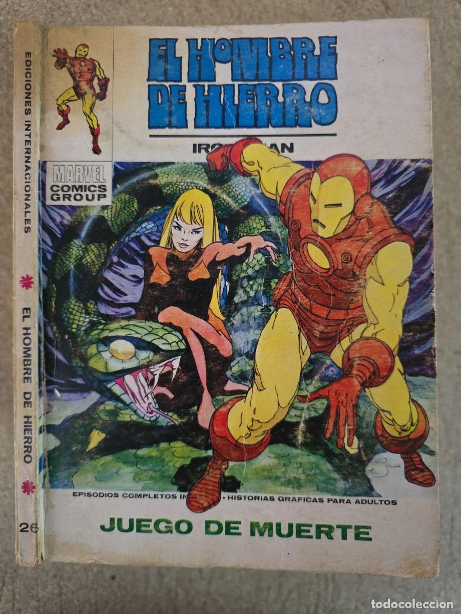 C&oacute;mics: El Hombre De Hierro 26 Vol 1.Vertice.25 ptas.