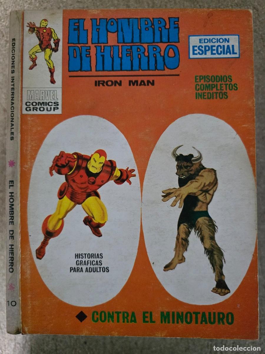 C&oacute;mics: El Hombre De Hierro 10 Vol 1.Vertice.25 ptas.