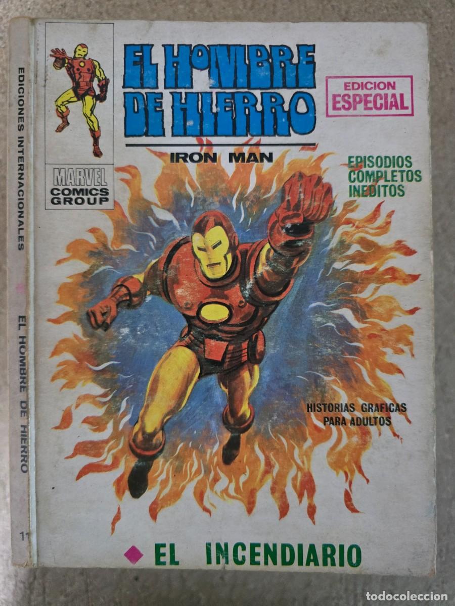 C&oacute;mics: El Hombre De Hierro 11 Vol 1.Vertice.25 ptas.
