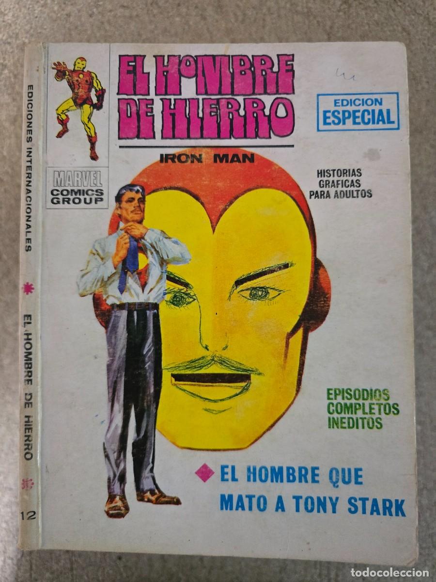 C&oacute;mics: El Hombre De Hierro 12 Vol 1.Vertice.25 ptas.