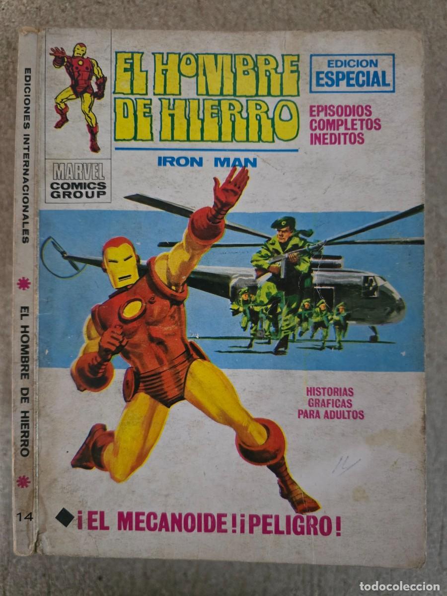 C&oacute;mics: El Hombre De Hierro 14 Vol 1.Vertice.25 ptas.