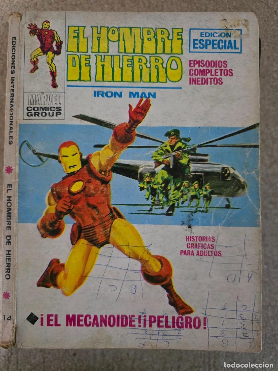C&oacute;mics: El Hombre De Hierro 14 Vol 1.Vertice.25 ptas.