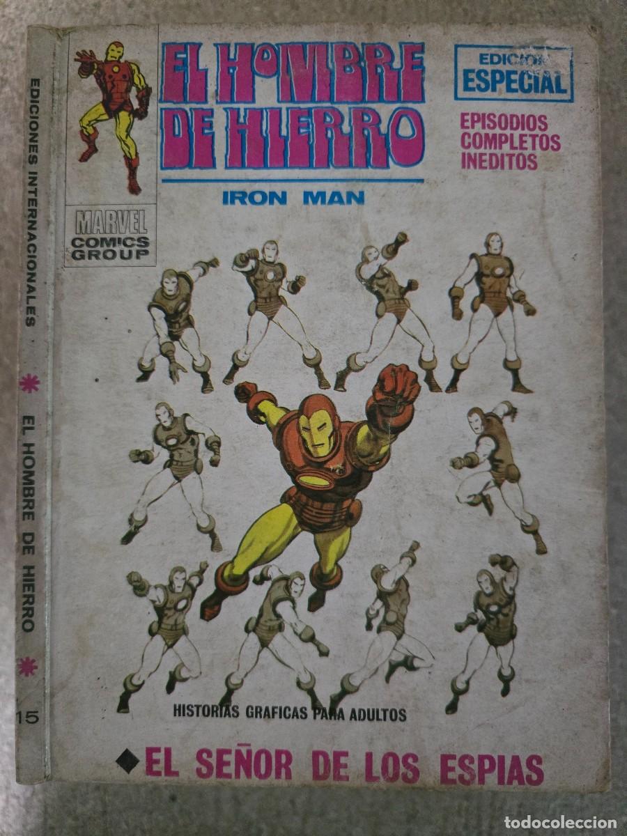 C&oacute;mics: El Hombre De Hierro 15 Vol 1.Vertice.25 ptas.