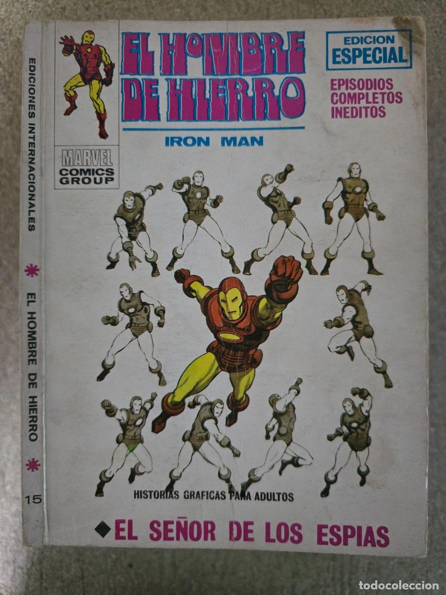C&oacute;mics: El Hombre De Hierro 15 Vol 1.Vertice.25 ptas.