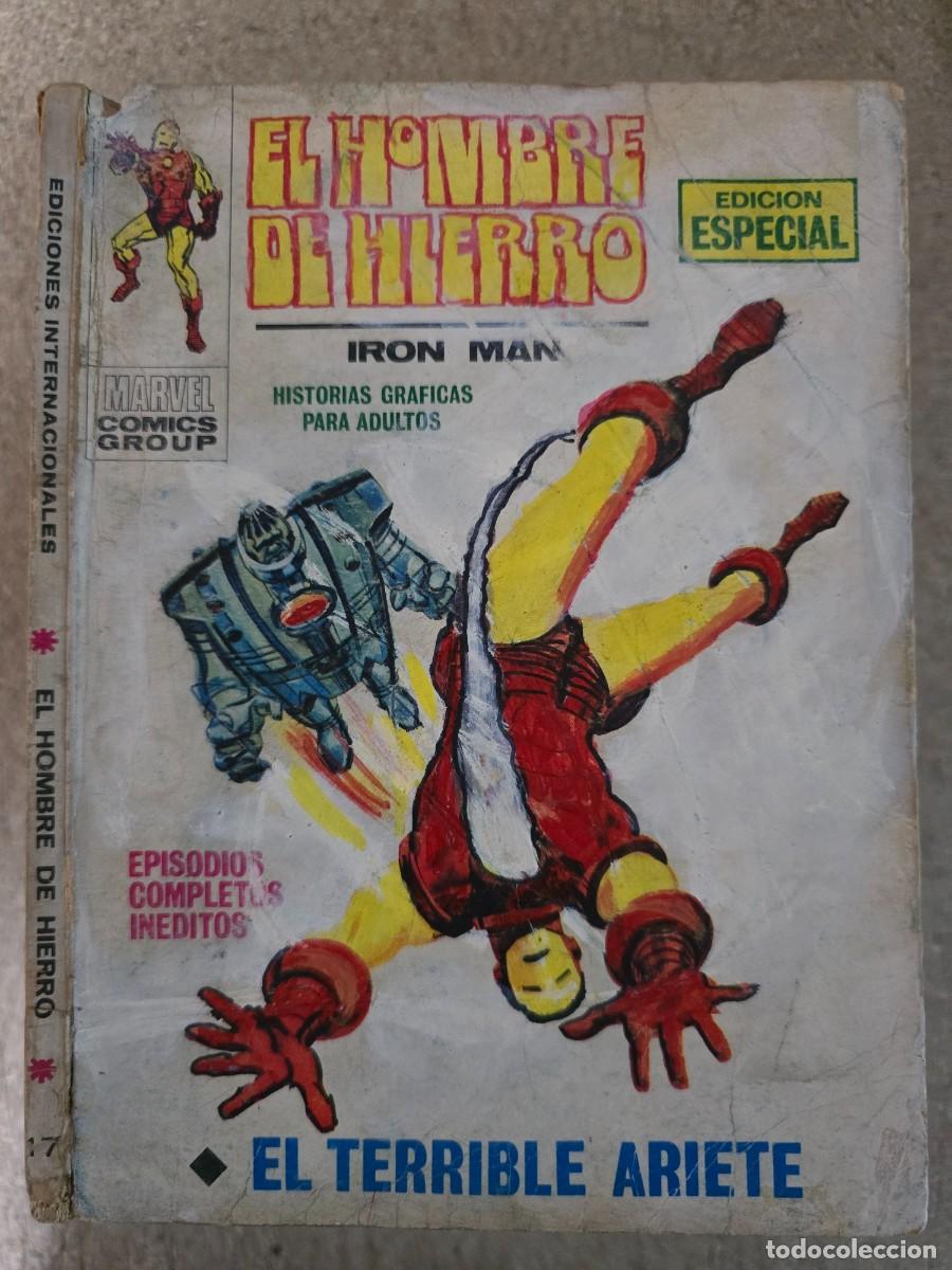 C&oacute;mics: El Hombre De Hierro 17 Vol 1.Vertice.25 ptas.