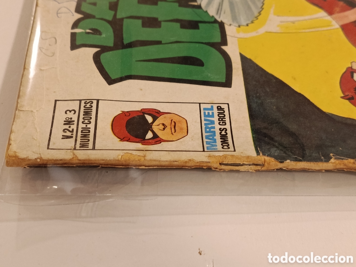 C&oacute;mics: DAN DEFENSOR. V. 2. N&ordm; 3. STAN LEE. MARVEL. EDICIONES V&Eacute;RTICE. 30 PESETAS - Foto 5