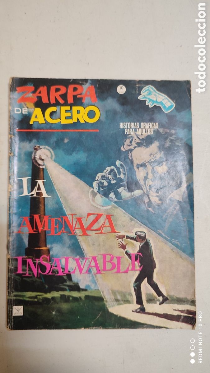 Comics : ZARPA DE ACERO DE VERTICE CUADERNILLO DE GRAPA