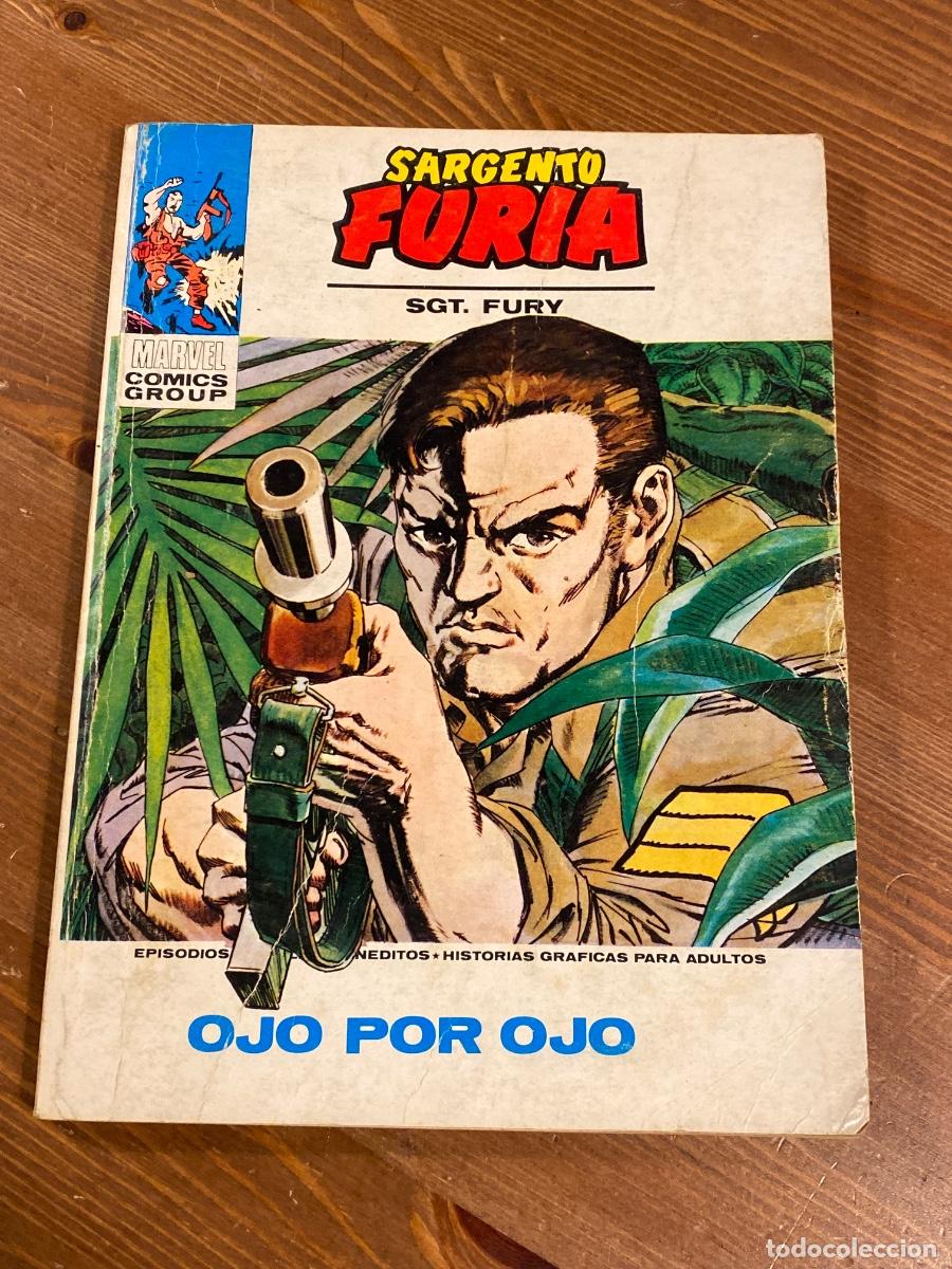 C&oacute;mics: SARGENTO FURIA - OJO POR OJO EDICIONES VERTICE N&ordm; 9 MARVEL