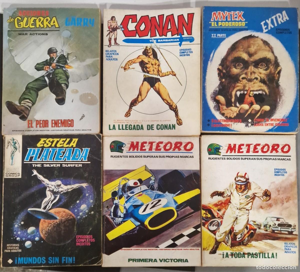 C&oacute;mics: 14 tacos, v&eacute;rtice, Marvel, varios.