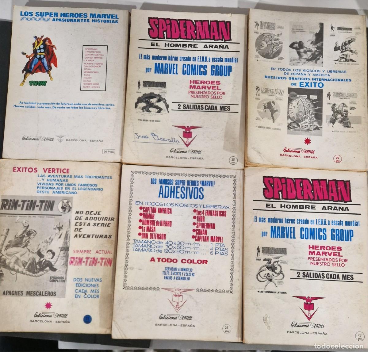 C&oacute;mics: 14 tacos, v&eacute;rtice, Marvel, varios. - Foto 2