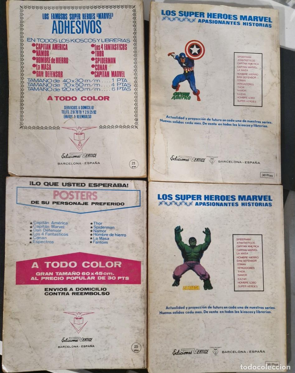 C&oacute;mics: 14 tacos, v&eacute;rtice, Marvel, varios. - Foto 7