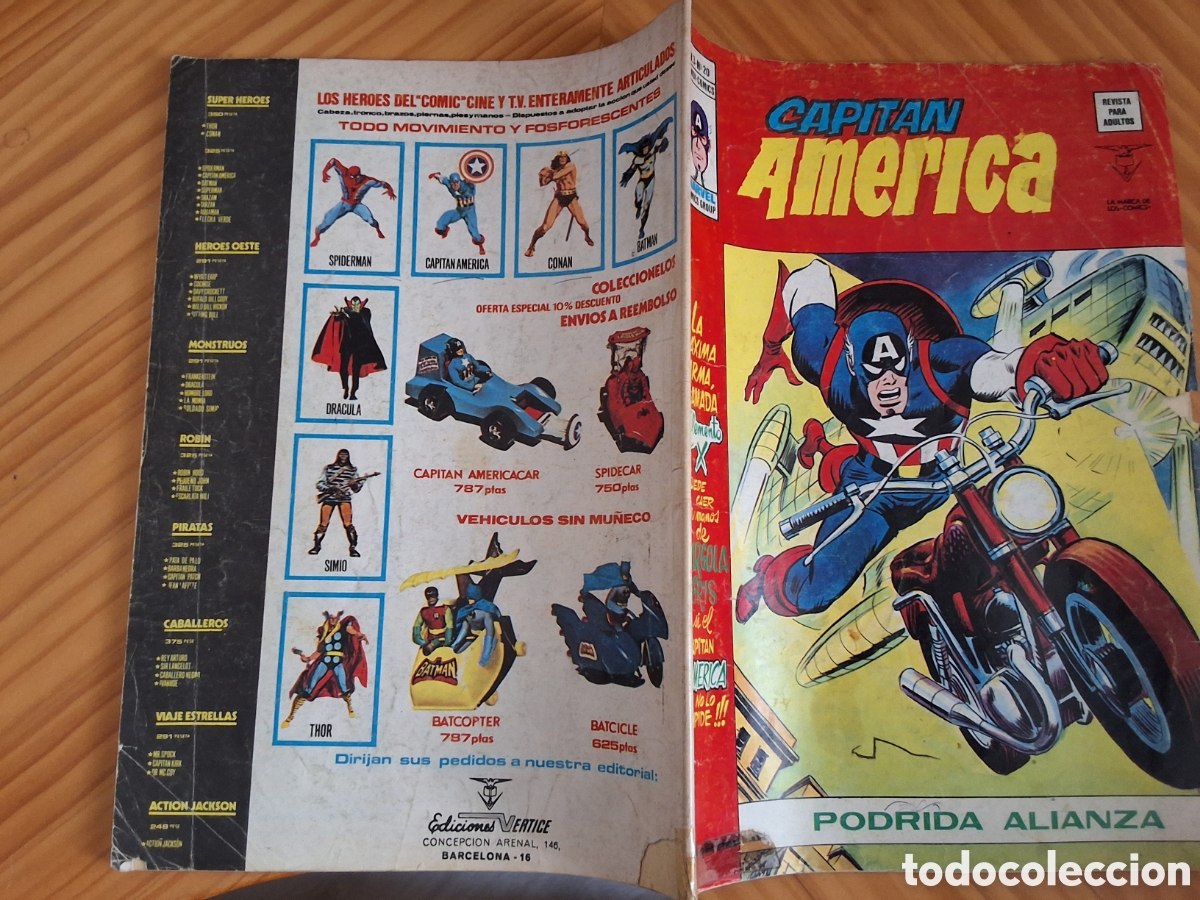 C&oacute;mics: Capitan america vertice mundi c&oacute;mics volumen 3 n&uacute;mero 20